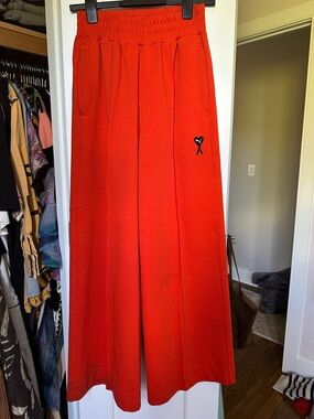 Puma x Ami Elastic Waist Pants with Black Ami Logo